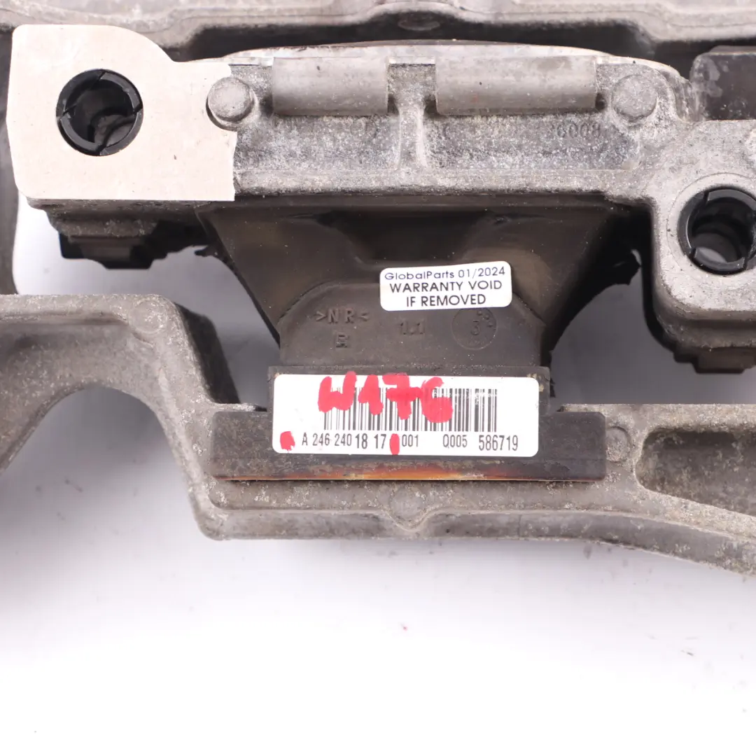 Mercedes W176 W246 Derecha Soporte motor Soporte soporte A2462401817