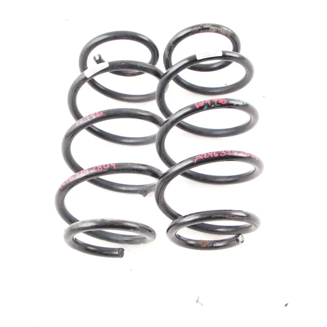 Coil Spring Mercedes W176 W246 Rear Suspension Spring Set A2463242804