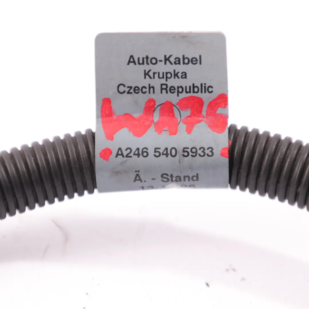 Câble de batterie Mercedes W176 W246 Terminal Démarreur harnais A2465405933