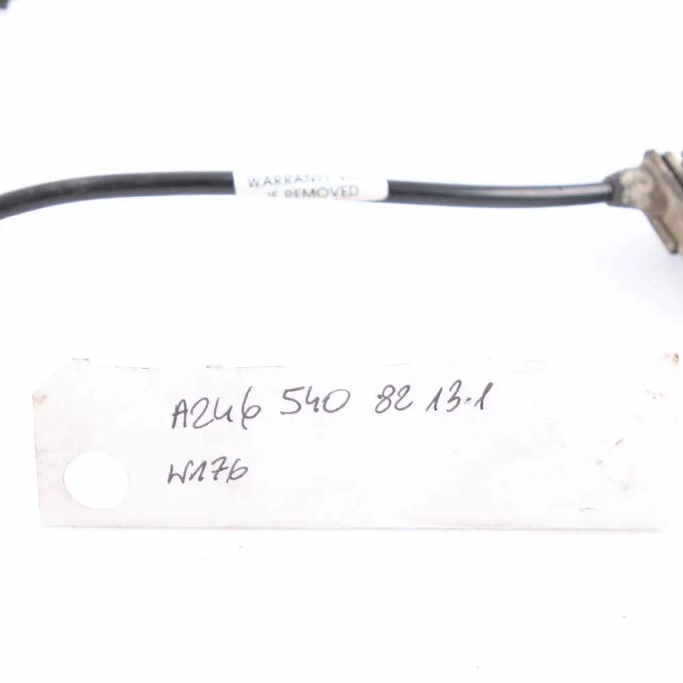 Mercedes W176 Sensor pastilla freno derecho Unidad Freno Cableado A2465408213