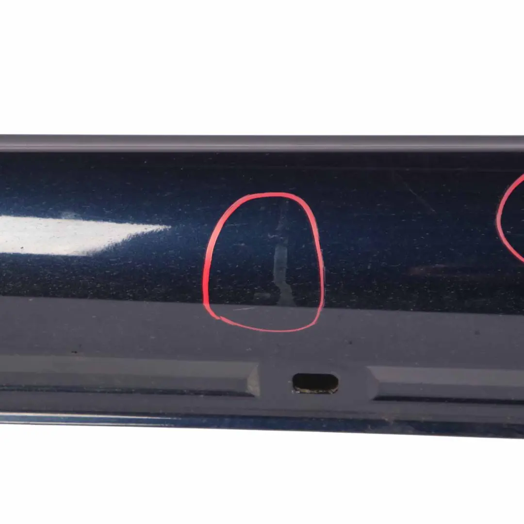 Mercedes W176 Side Skirt Trim Door Sill Cover Left N/S Cavansite Blue - 890