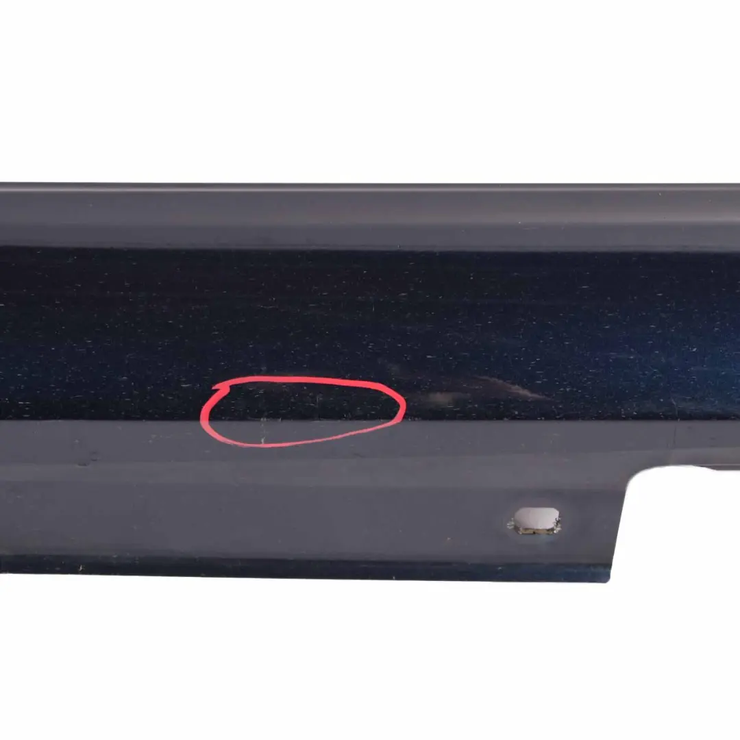 Mercedes W176 Side Skirt Trim Door Sill Cover Left N/S Cavansite Blue - 890