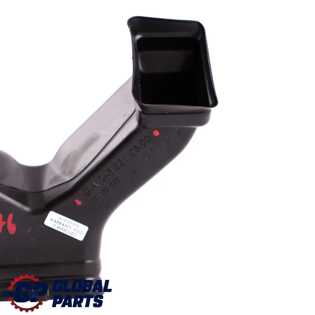 Mercedes-Benz A B W176 W246 Centre Console Air Duct Channel Guide A2468310600