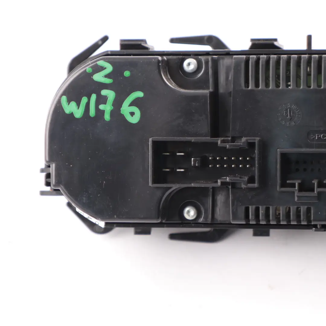 Mercedes W176 W246 Panel control climatizador Interruptor calentador Aire A/C