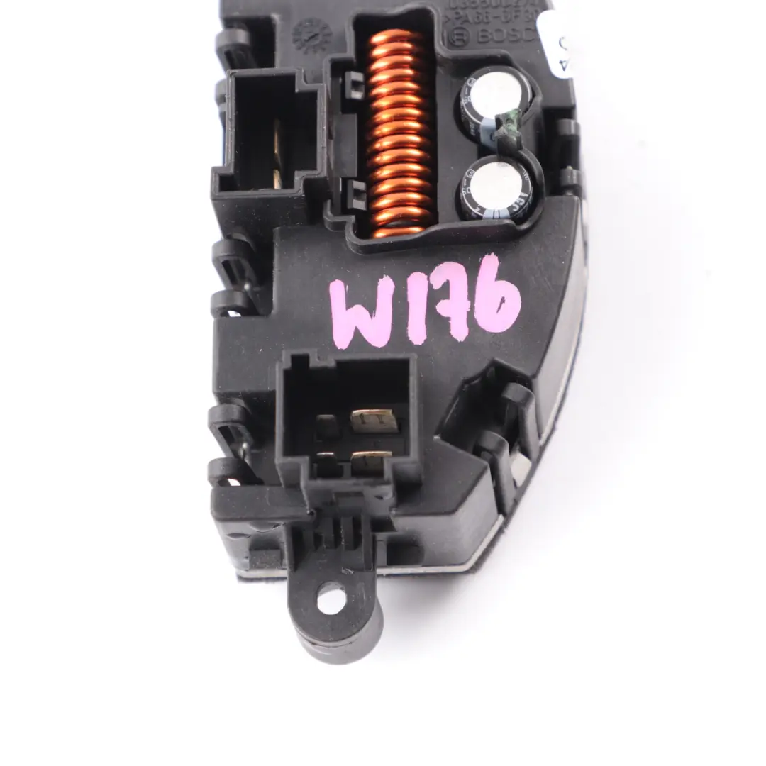 Mercedes W176 Blower Regulador Calentador Ventilador Resistor Unidad de Control