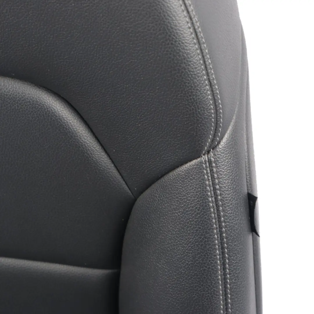 Front Seat Mercedes W176 Left N/S Passenger Imitation Leather Black