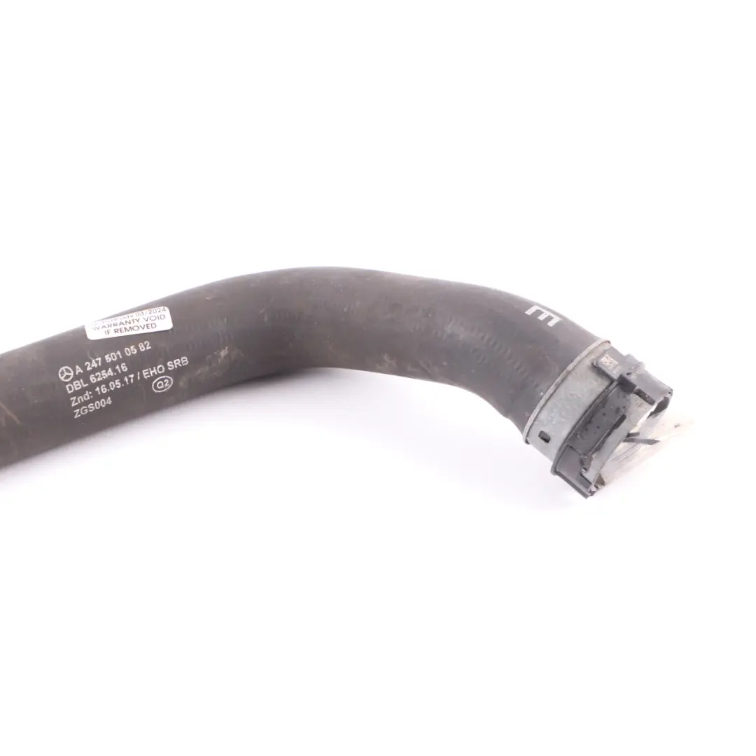 Manguera refrigerante Mercedes W177 W247 Enfriador termostato A2475010582