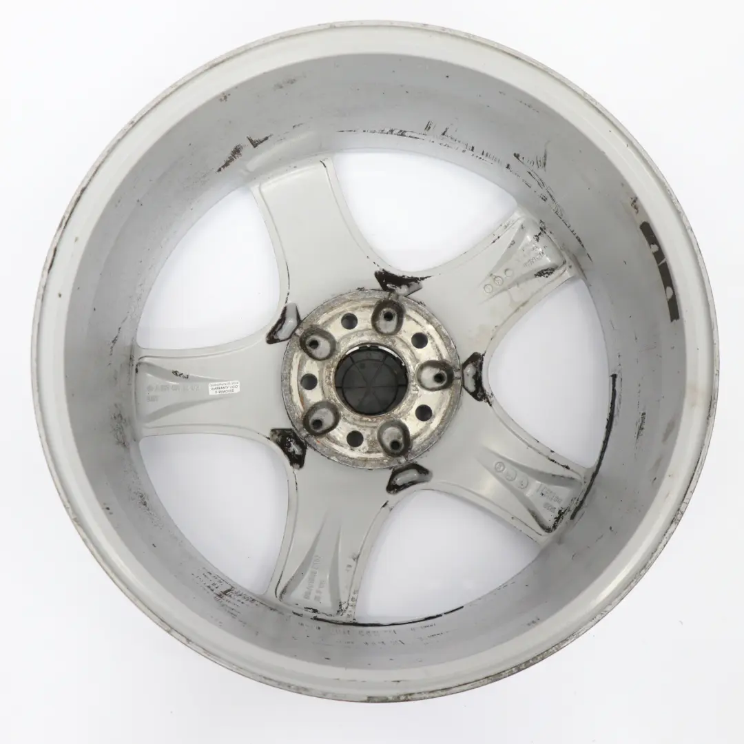 Mercedes W251 Silver Wheel Alloy Rim 19" 8J ET:67 5 Spoke A2514011202