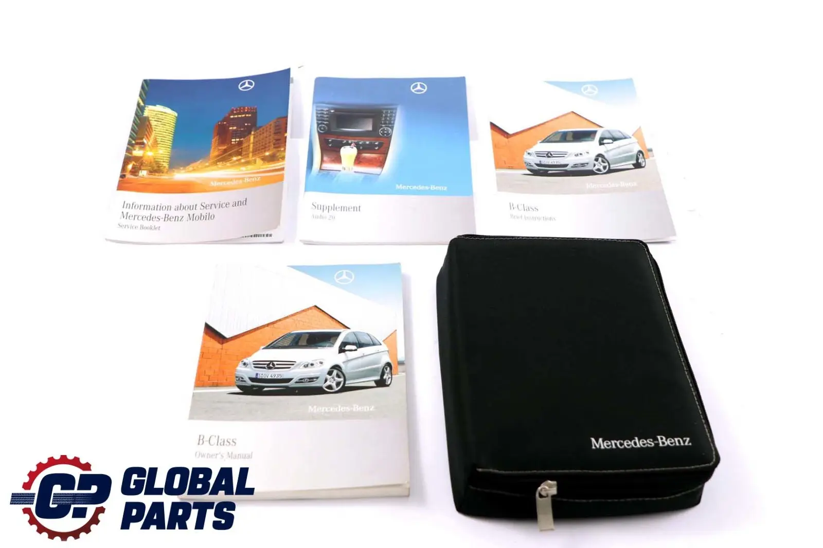 Mercedes B-Class W245 Service Booklet Book Set Pouch Case Wallet A2455845282