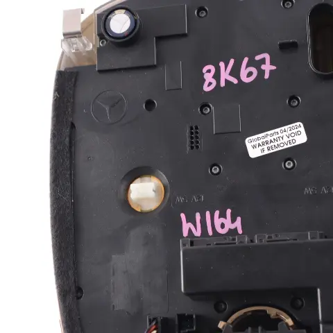 Roof Light Mercedes ML W164 Reading Lamp Front Panel Switch Bucskin A2518206710