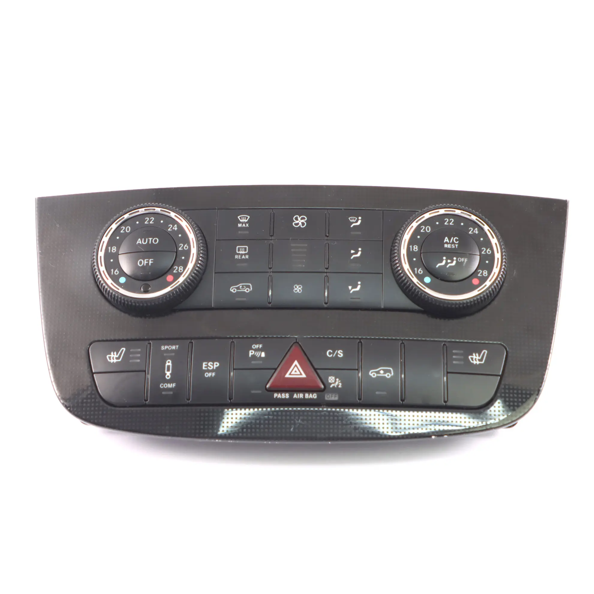 Panel Mercedes W251 Aire Acondicionado Calentador Soplador Control A2518703490