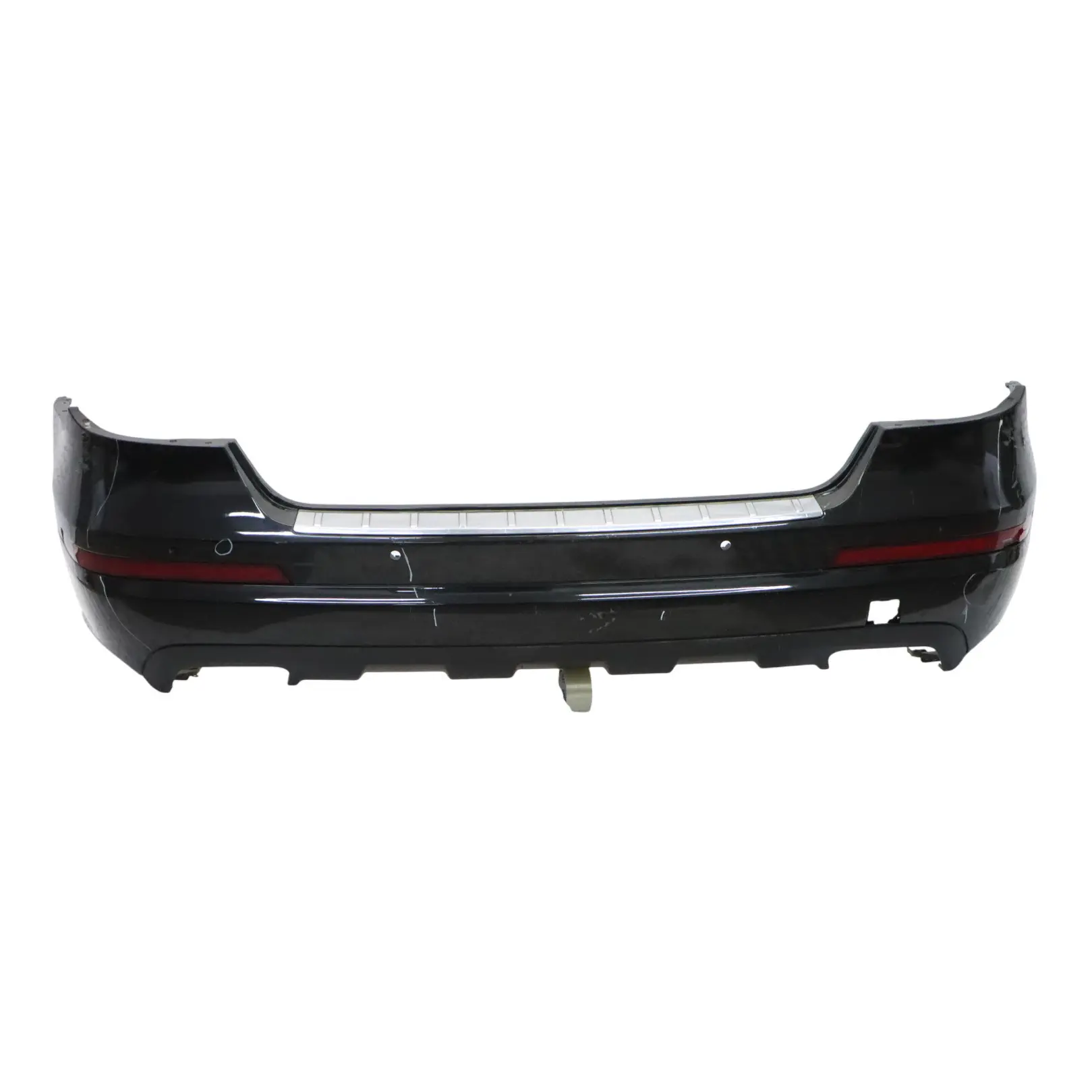 Mercedes V251 Bumper Rear Trim Panel Cover Obsidian Black Metallic - 197