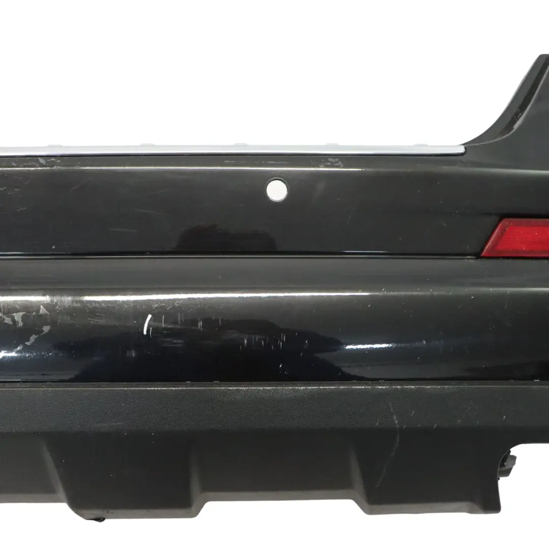 Mercedes V251 Bumper Rear Trim Panel Cover Obsidian Black Metallic - 197