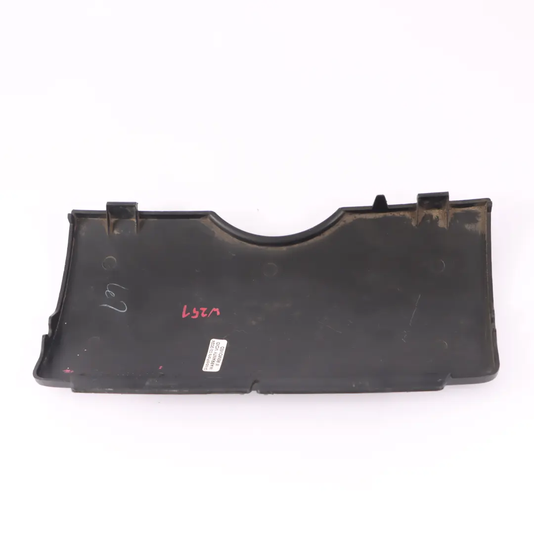 Mercedes W251 Towing Eye Hook Cover Rear Bumper Cap Flap Black A2518852223