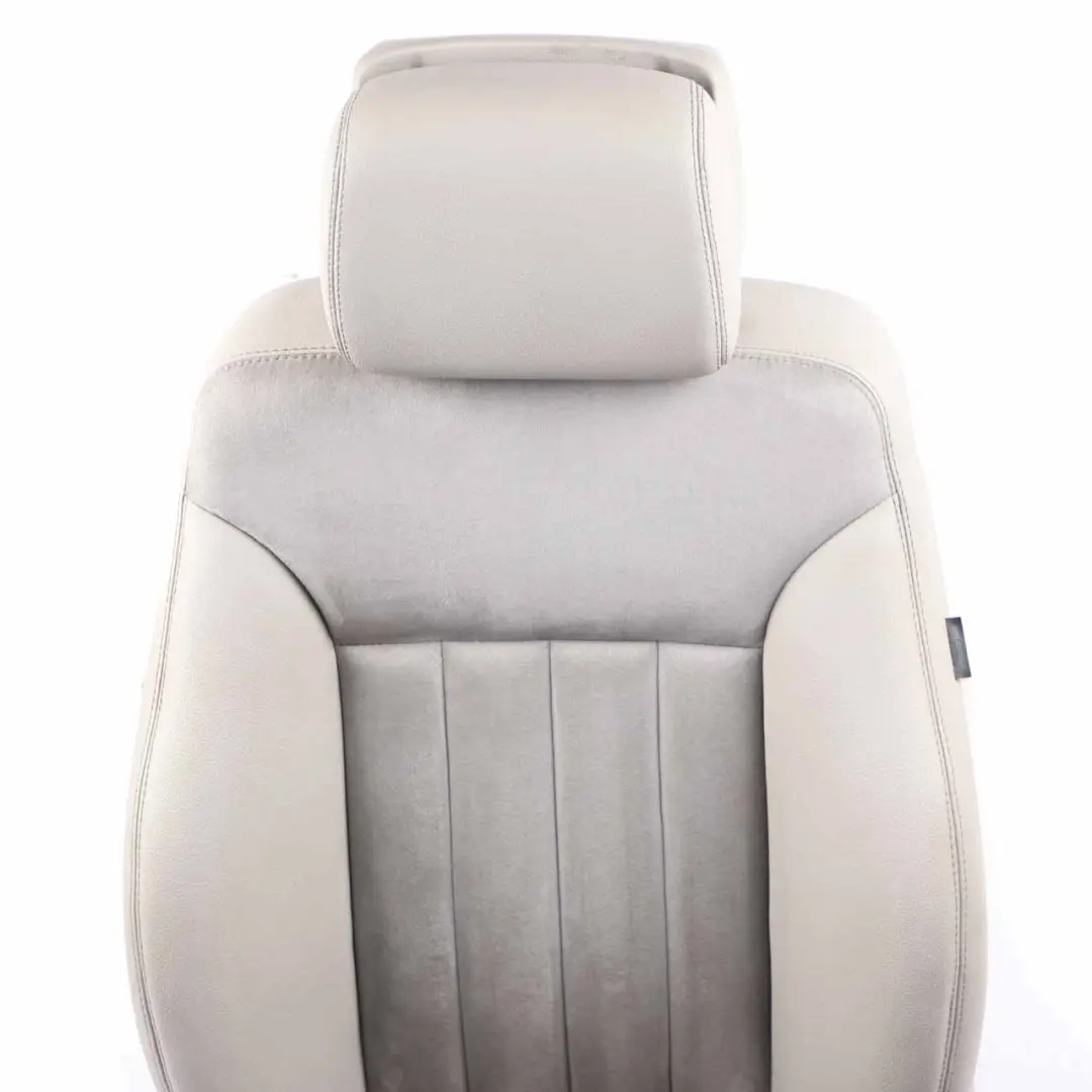 Front Seat Mercedes W164 Left N/S Leather Alcantara Grey Electric Heated Screen