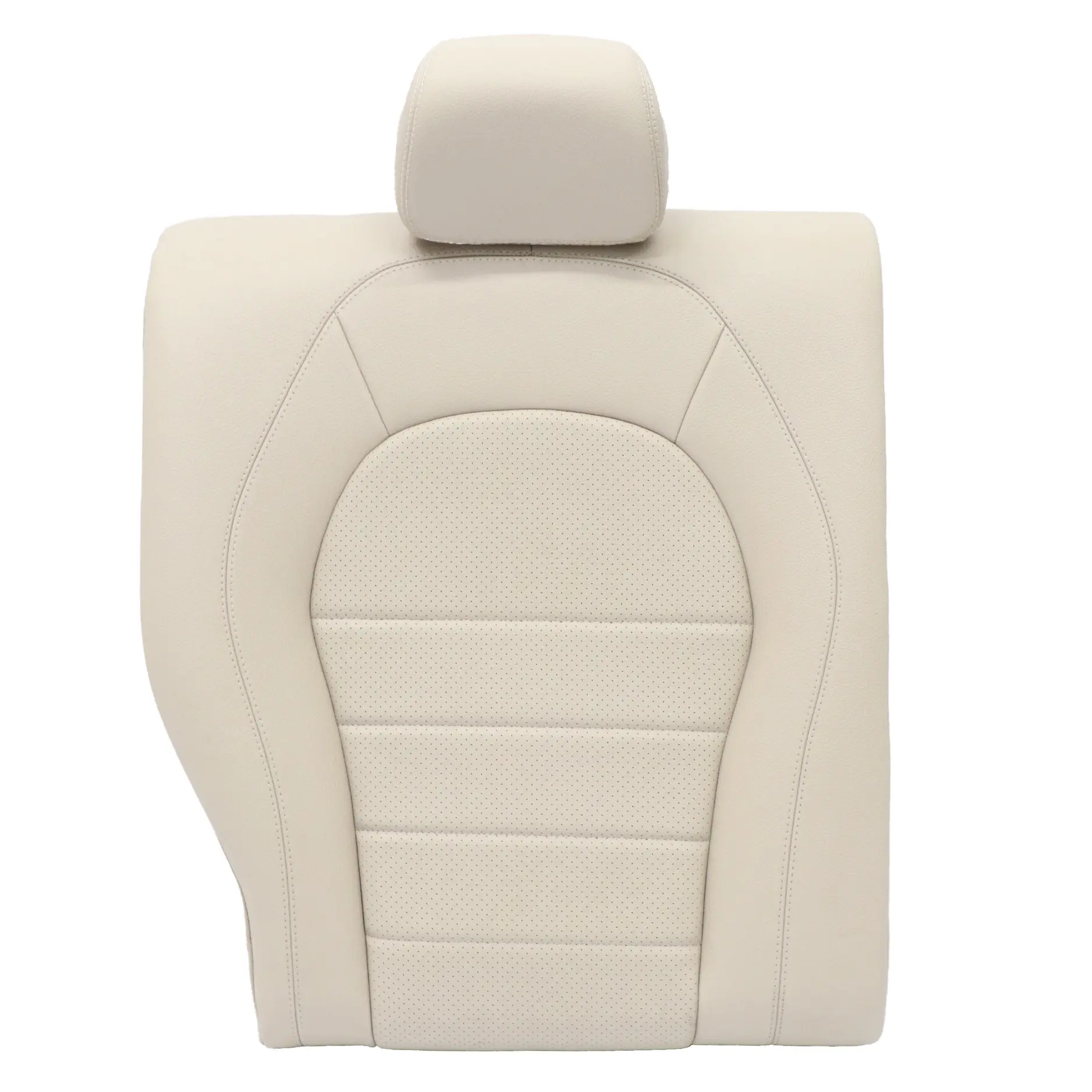 Mercedes W205 Respaldo del asiento trasero derecho Cubre respaldo Beige