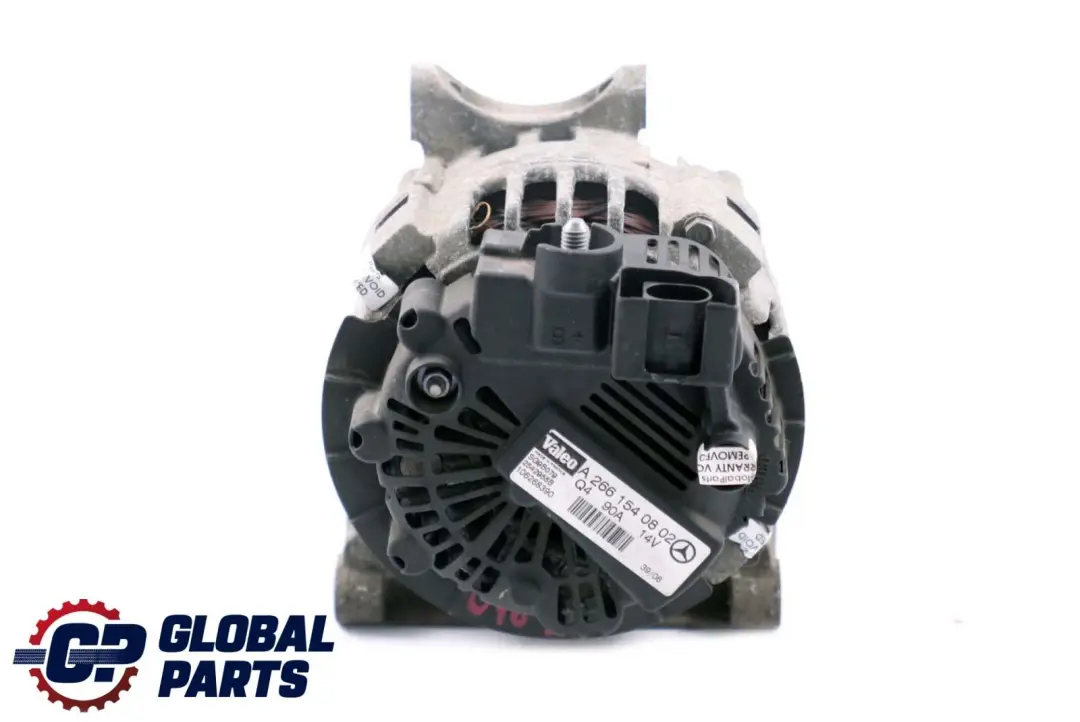 Mercedes-Benz Clase A B W169 W245 Alternador Generador Gasolina 90A A2661540802