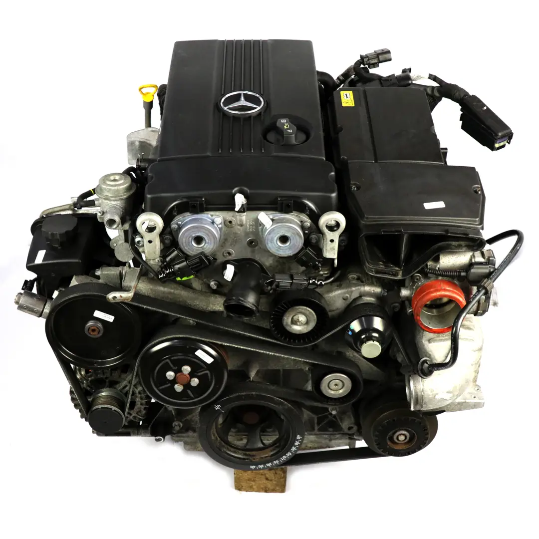 Mercedes W204 C 180 Kompressor Motor Completo 271.910 271910 112 000km, GARANTÍA