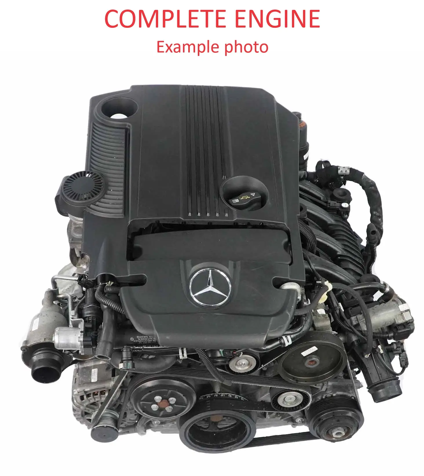 Mercedes W204 C207 W212 CGI 1.8 Bare Engine 271860 271.860 M271 69k, WARRANTY