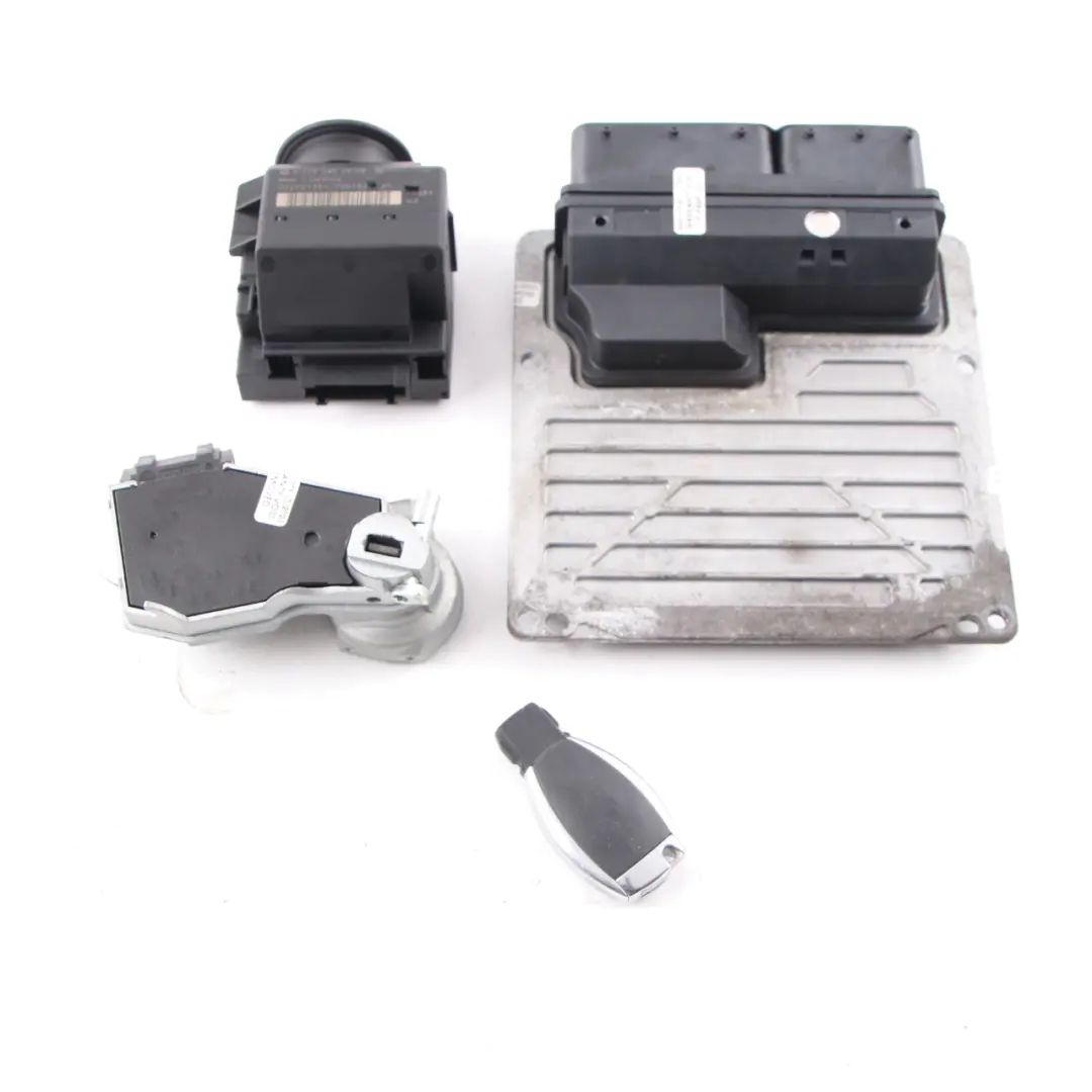 Mercedes W203 C180 Kompressor M271.946 Engine Unit ECU Kit A2719000600 Key Lock