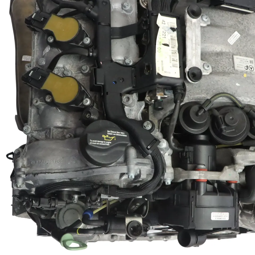 Mercedes W221 S 350 V6 Complete Engine 272965 272.965 272HP 55k miles, WARRANTY