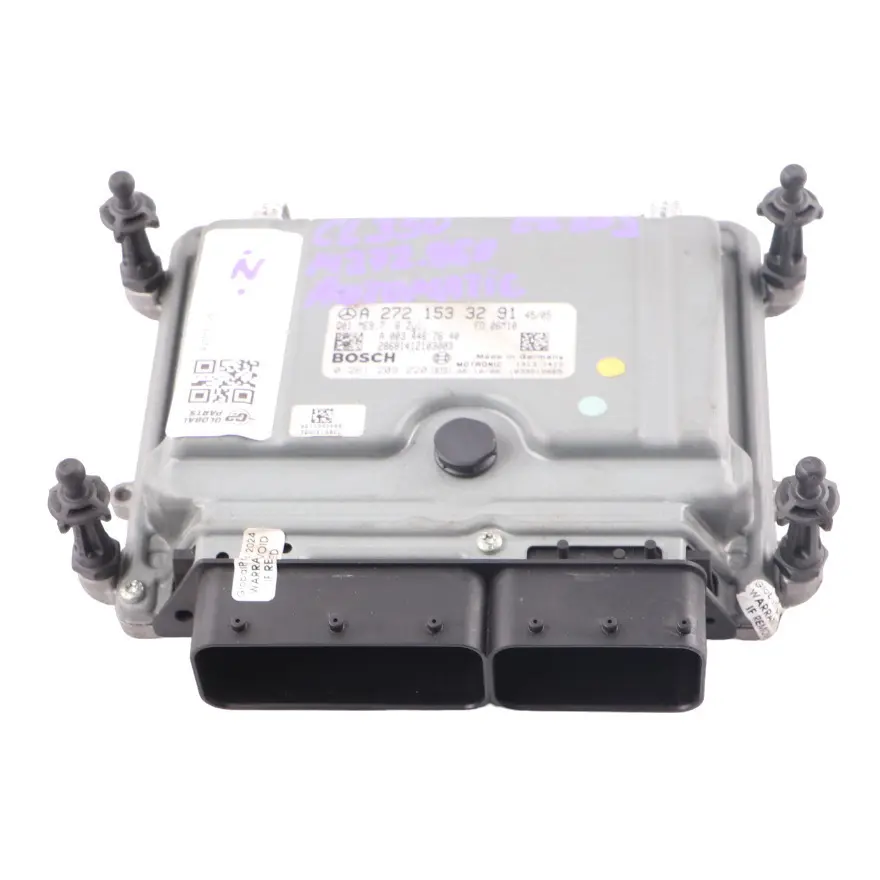 Mercedes CL203 CL350 M272.960 Engine Unit ECU Module A2721533291 Automatic
