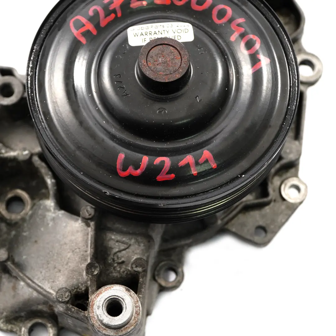 Bomba de agua Mercedes W211 C207 W203 Gasolina M272 Bomba de refrigerante motor