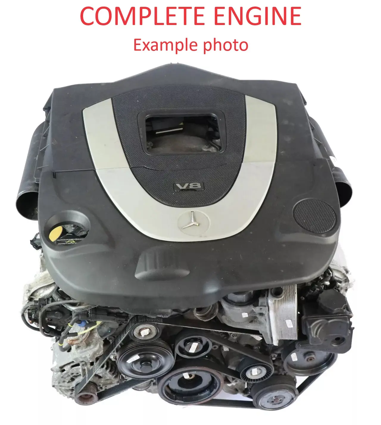 Mercedes CL C216 W221 500 4MATIC Moteur Nu 273968 273.968 388CV 189k, GARANTIE