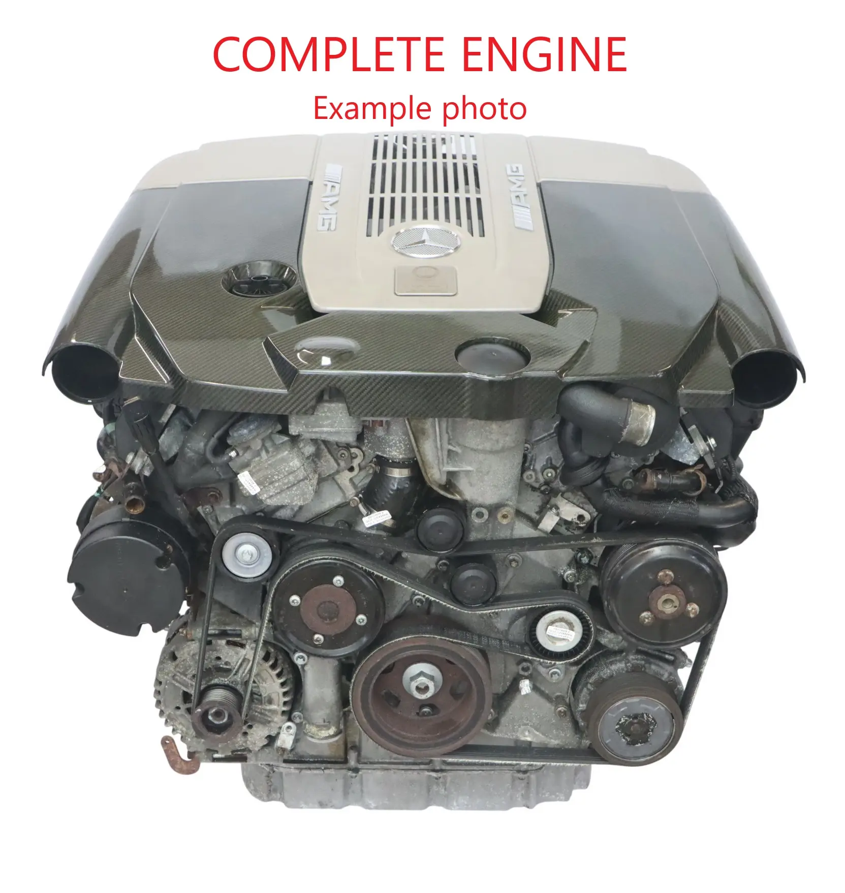 Mercedes C216 W221 CL S 65 AMG Bare Engine 275982 275.982 99k miles, WARRANTY