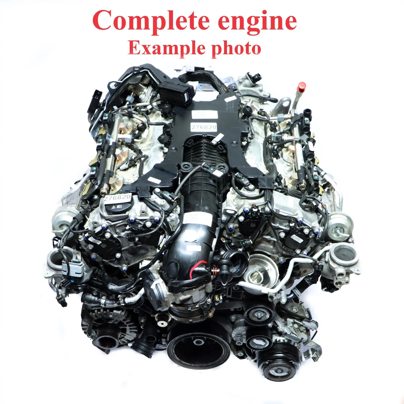 Mercedes C207 W212 CLS C218 320 400 Moteur Nu 276820 276.820 89k km, GARANTIE