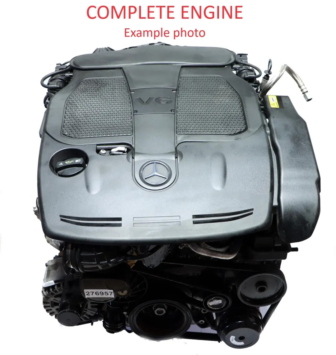 Mercedes W204 C207 300 350 Moteur Nu 276.957 276957 139 000 km, GARANTIE