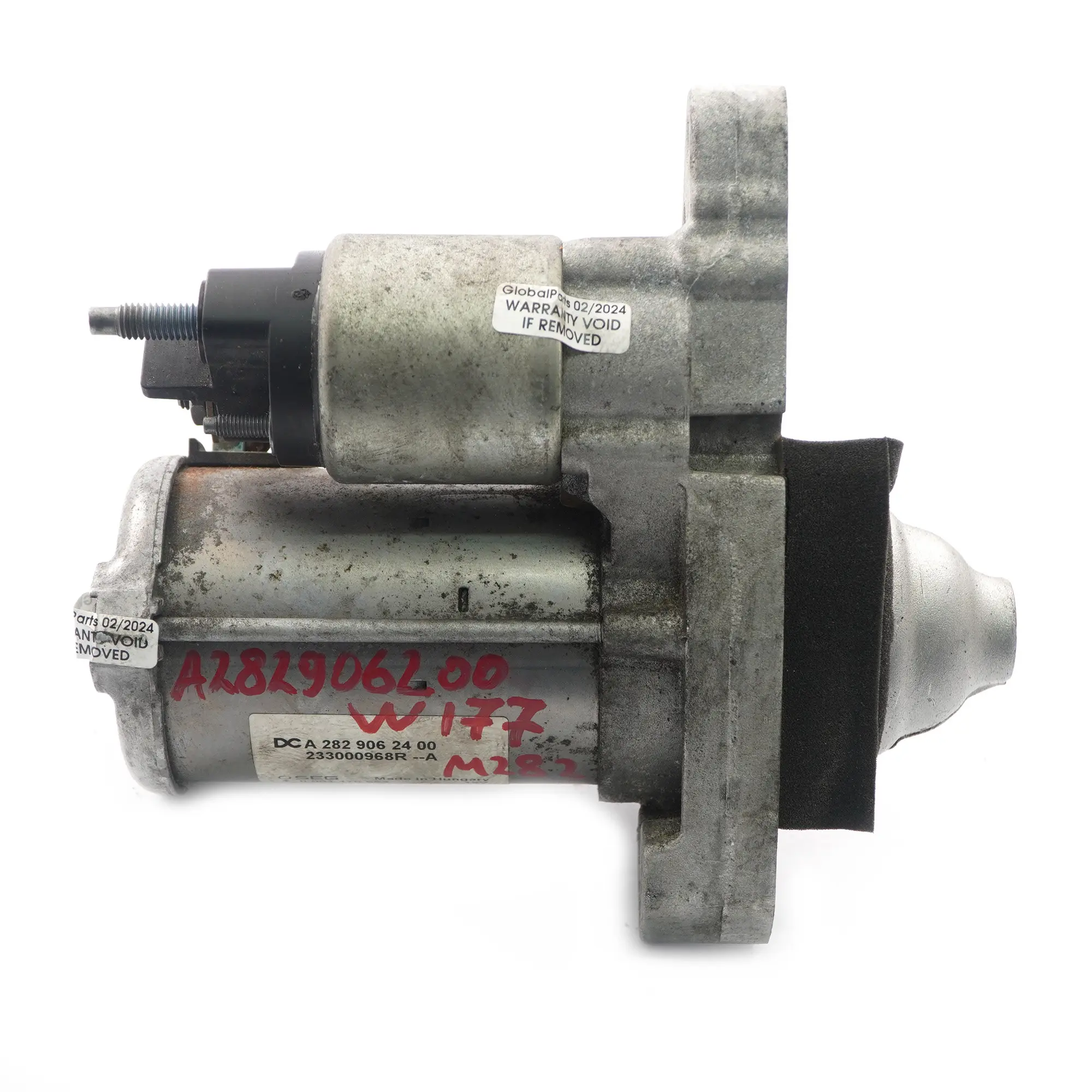 Motor de arranque Mercedes W177 M282 Motor arranque motor gasolina A2829062400