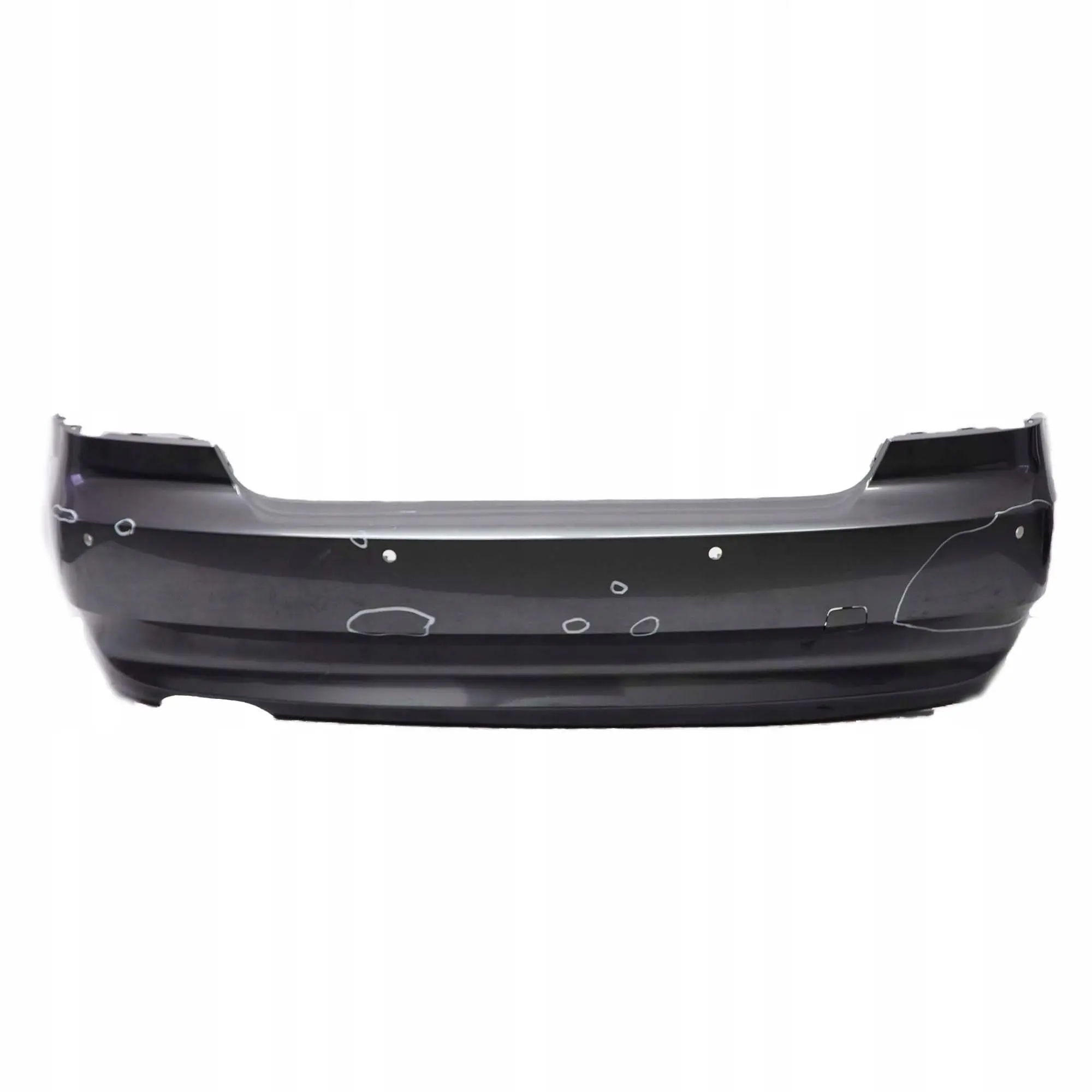 BMW 3 Series E92 E93 2 Rear Bumper Panel PDC Sparkling Graphite Metallic - A22