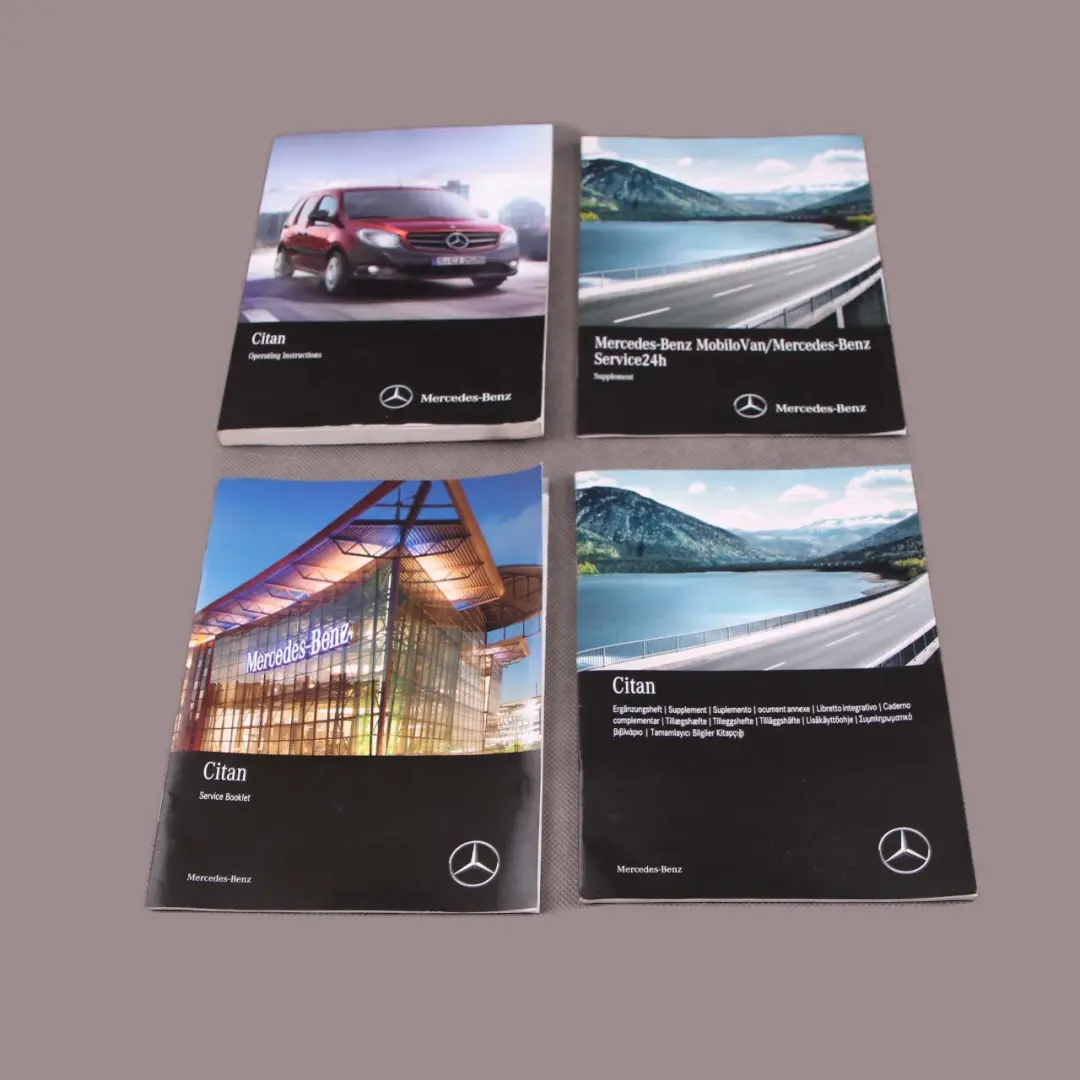 Mercedes W415 Owner's Handbook Service Booklet Slipcase Pouch Case Wallet