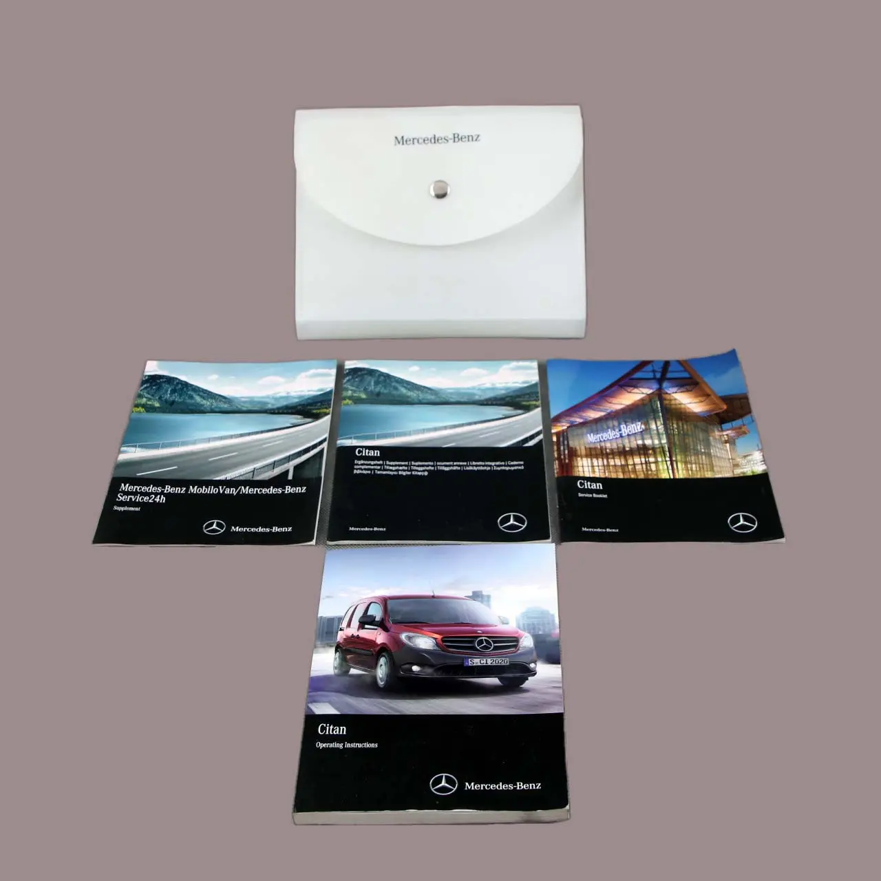 Mercedes W415 Owner's Handbook Service Booklet Slipcase Pouch Case Wallet