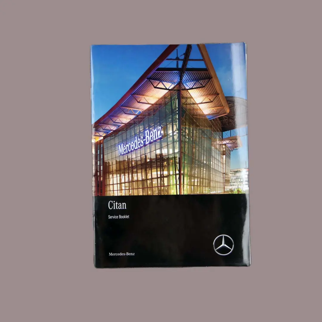 Mercedes W415 Owner's Handbook Service Booklet Slipcase Pouch Case Wallet