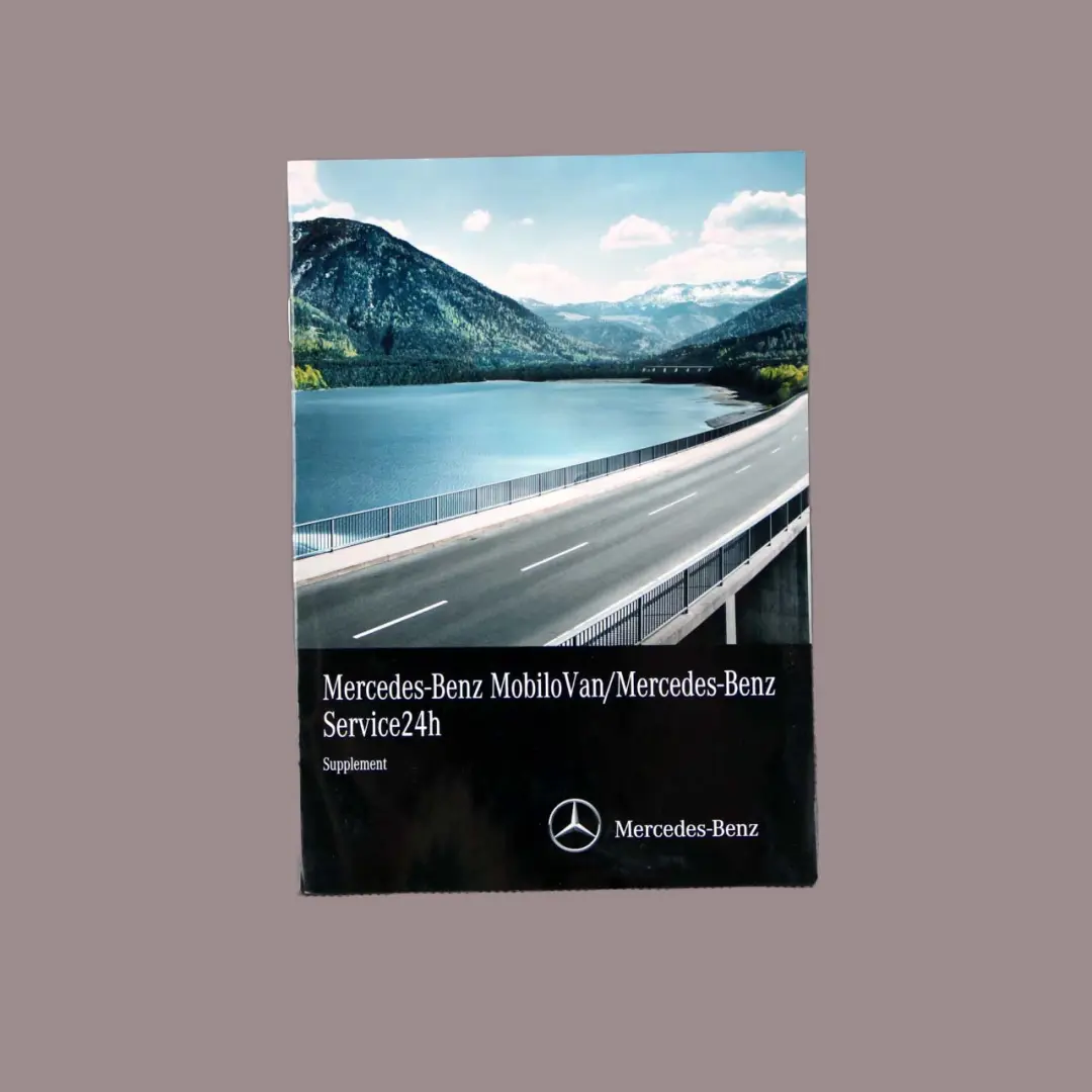 Mercedes W415 Owner's Handbook Service Booklet Slipcase Pouch Case Wallet