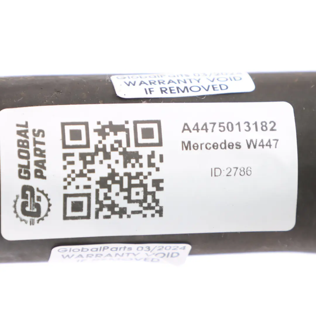 Manguera de refrigerante Mercedes W447 OM651  Radiador Línea Motor A4475013182