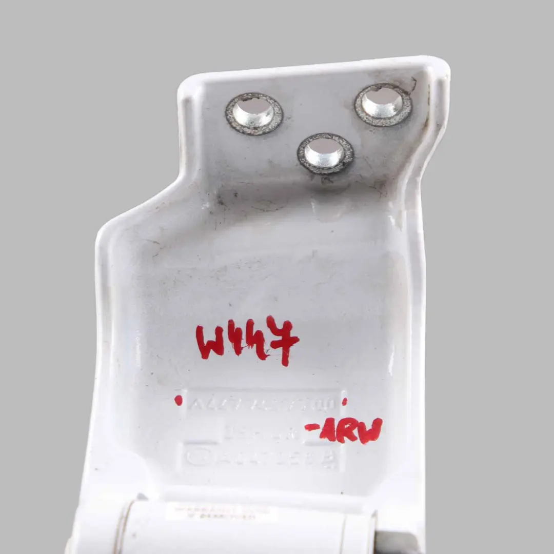 Mercedes Vito W447 Door Hinge Rear Right O/S Lower Arctic White 9147 A4477407700