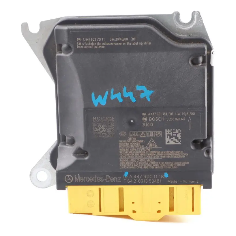 Mercedes Vito W447 Front Airbag Module Control Unit Air Bag ECU A4479001118