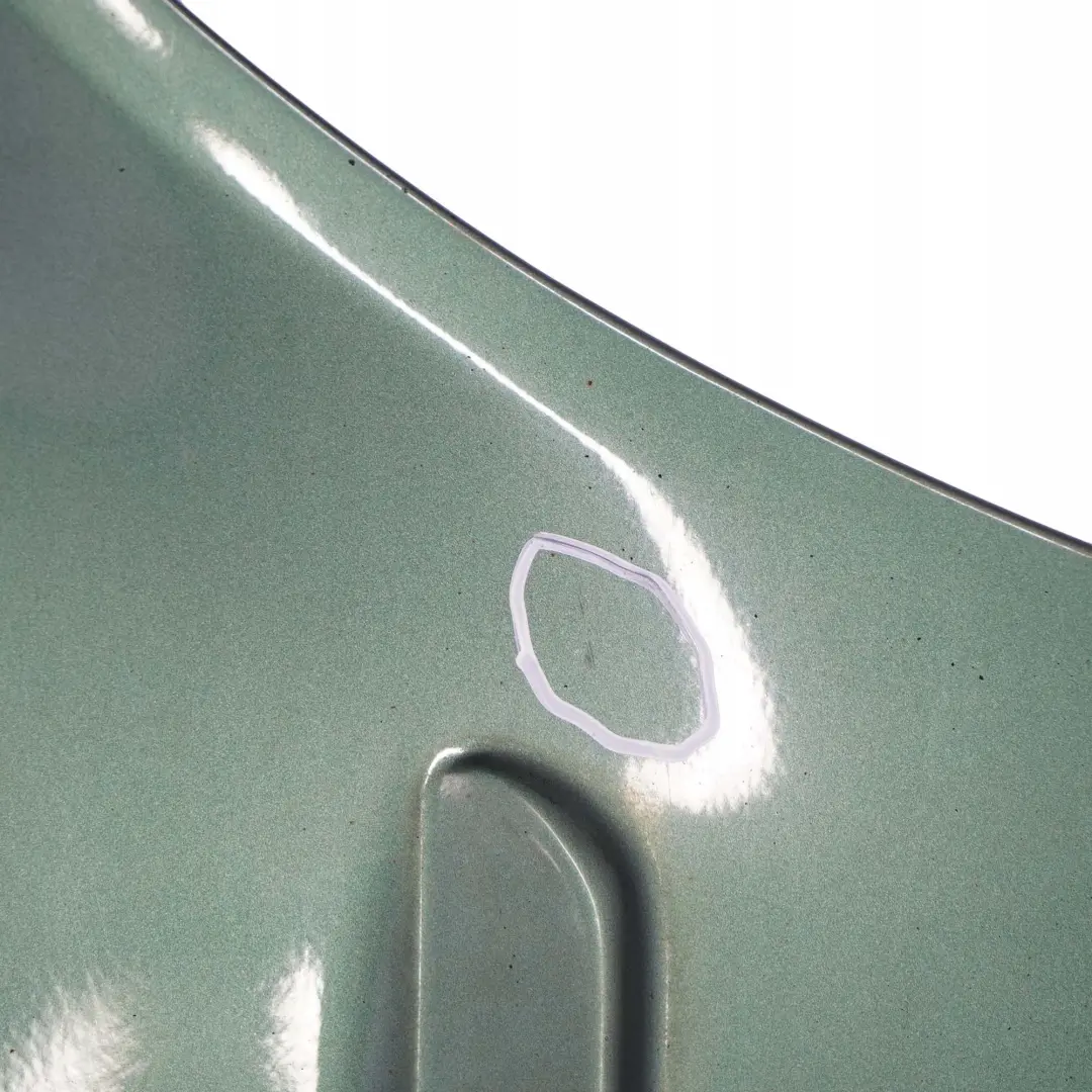 BMW 3 E46 Front Right O/S Side Panel Fender Wing Meergruen Sea Green - 393