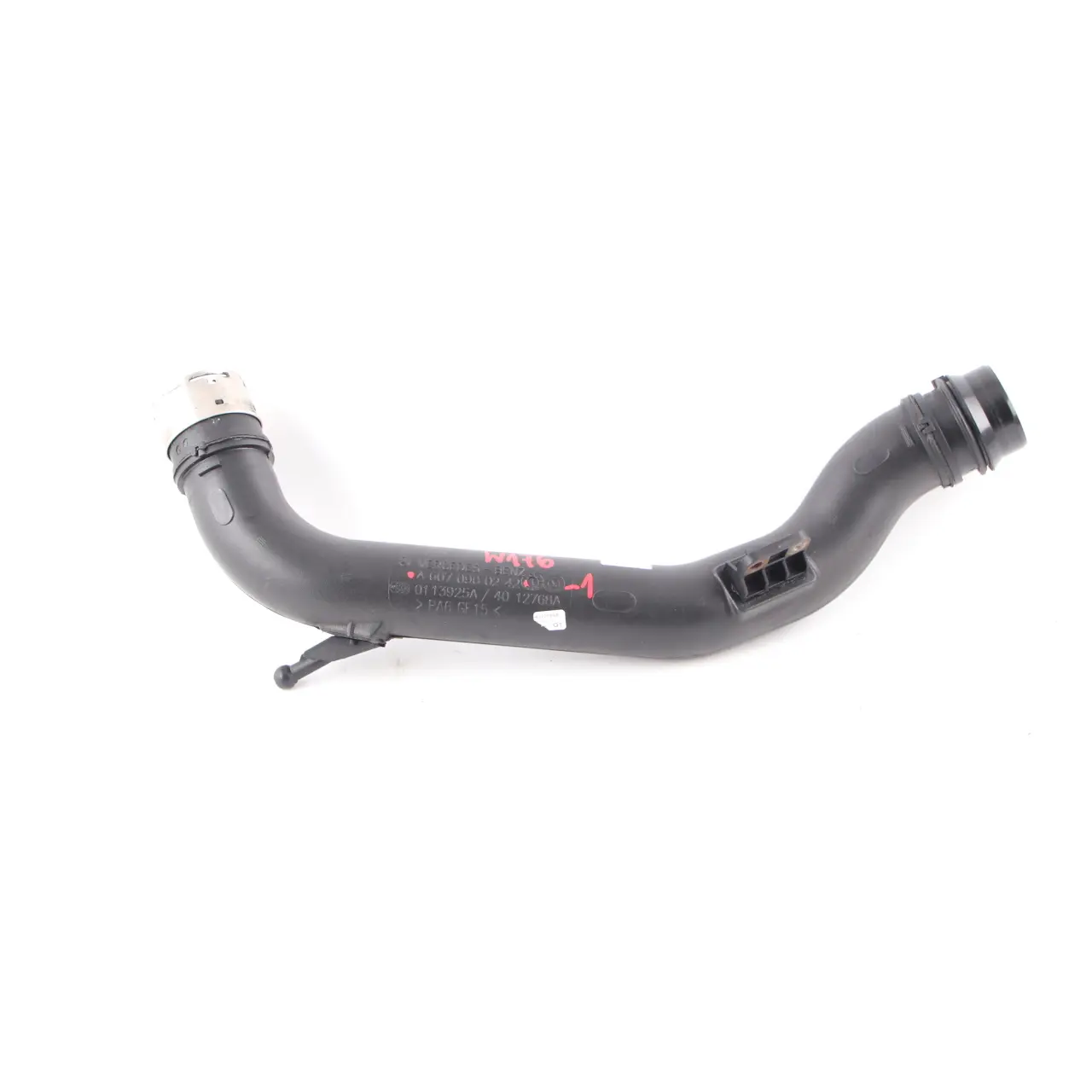 Mercedes W176 W246 OM607 Intercooler Left N/S Air Charge Hose Pipe A6070900242