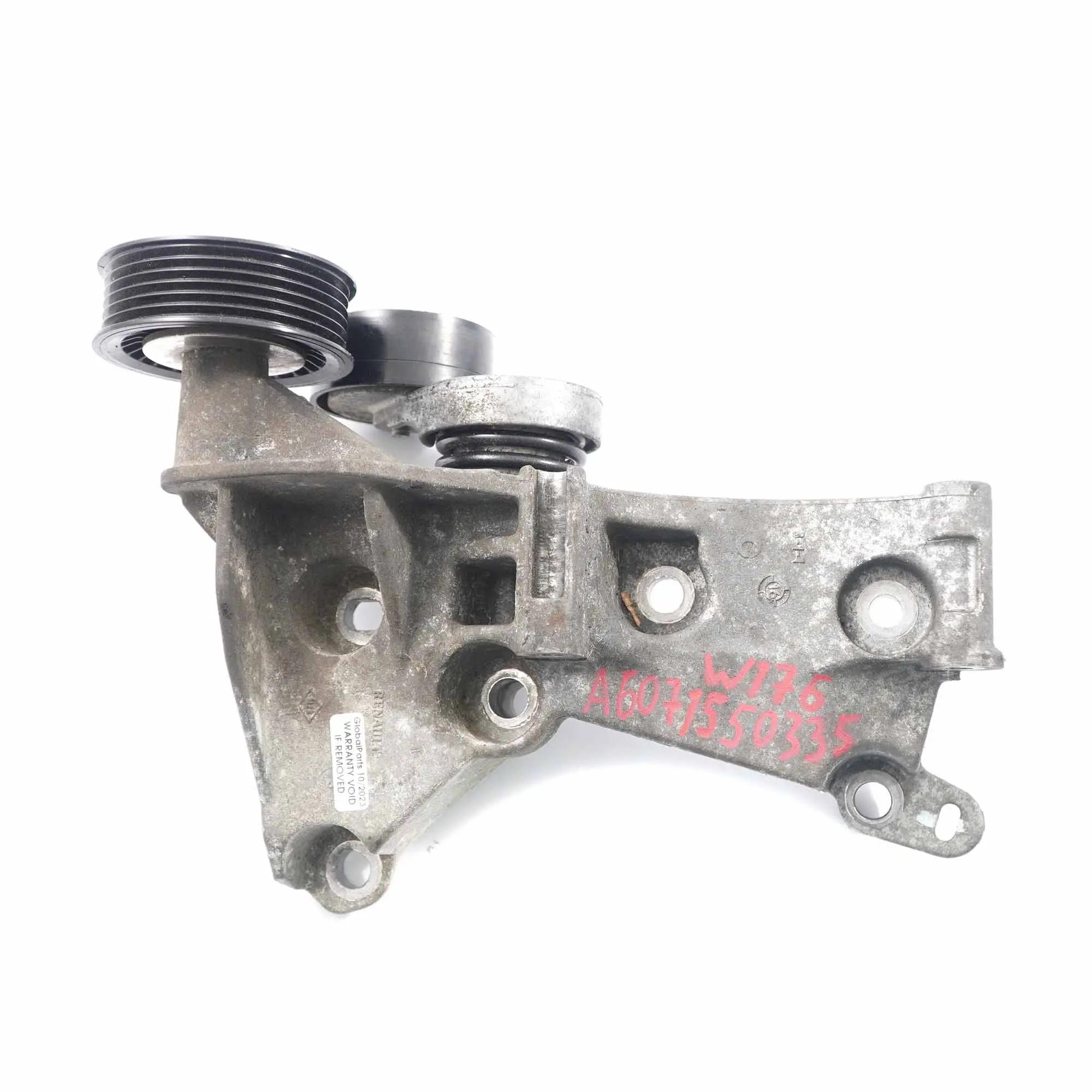 Tensor de la correa alternador Mercedes W176 OM607 Diesel Soporte A6071550335