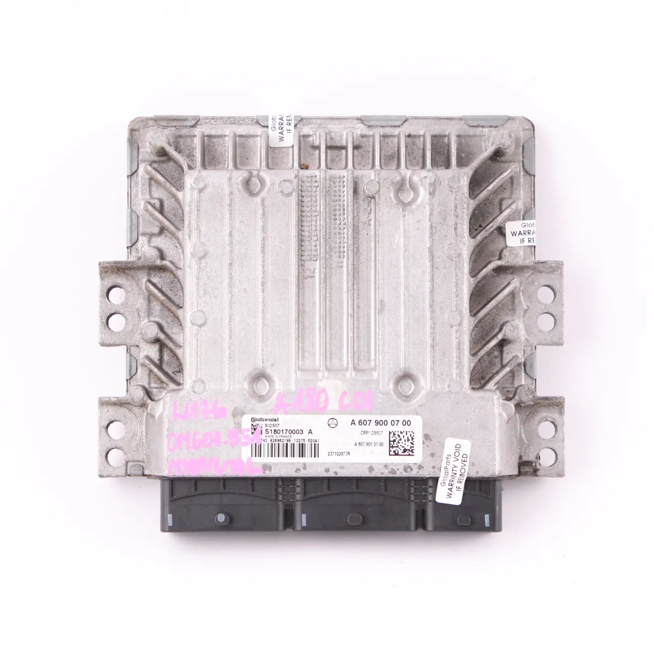 Mercedes W176 A180 CDI OM607.951 Engine Control Unit Module ECU A6079000700