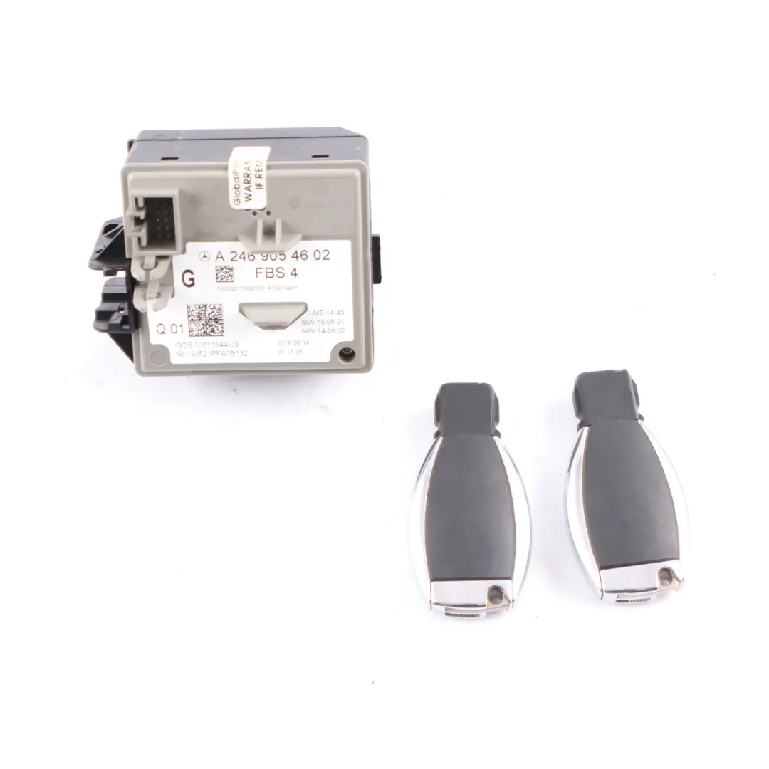 Mercedes W176 180 CDI OM607.951 Blue Efficiency ECU Kit A6079002300 Keys Lock