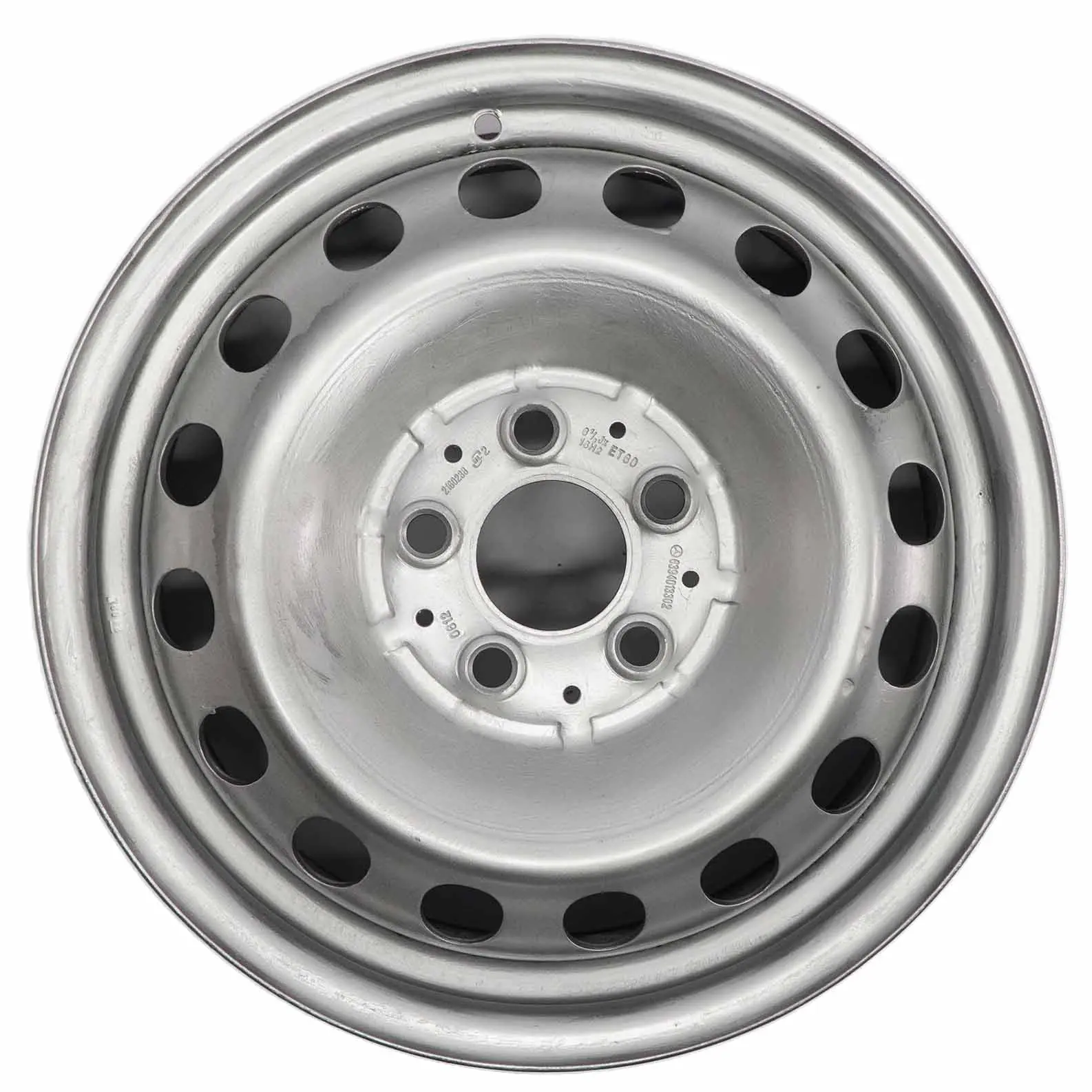 Mercedes-Benz Vito Viano W639 Silver Steel Rim Wheel 16" 6,5J ET:60 A6394011302