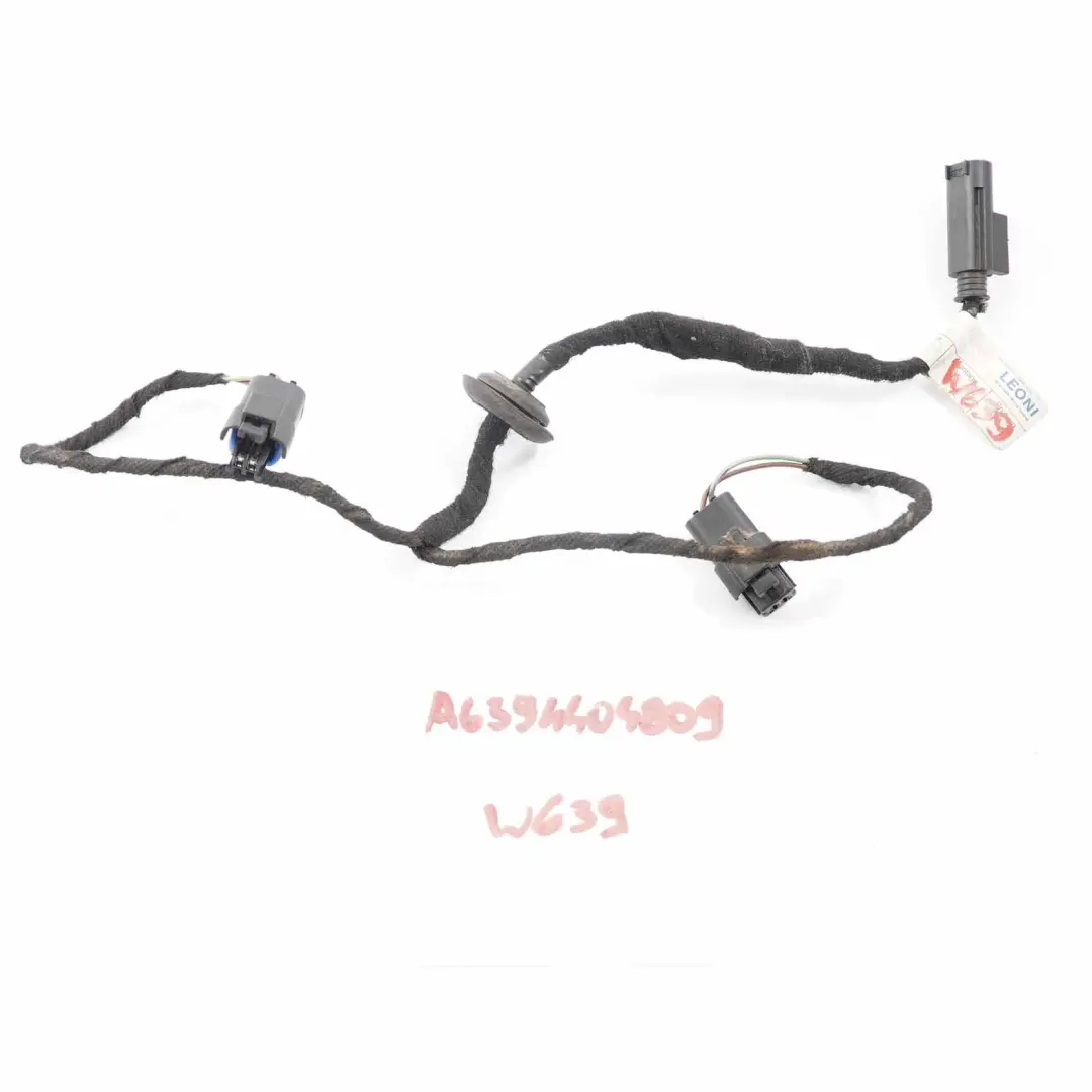 Mercedes Viano Vito W639 Wiring Harness Tailgate License Plate Lamp A6394404809