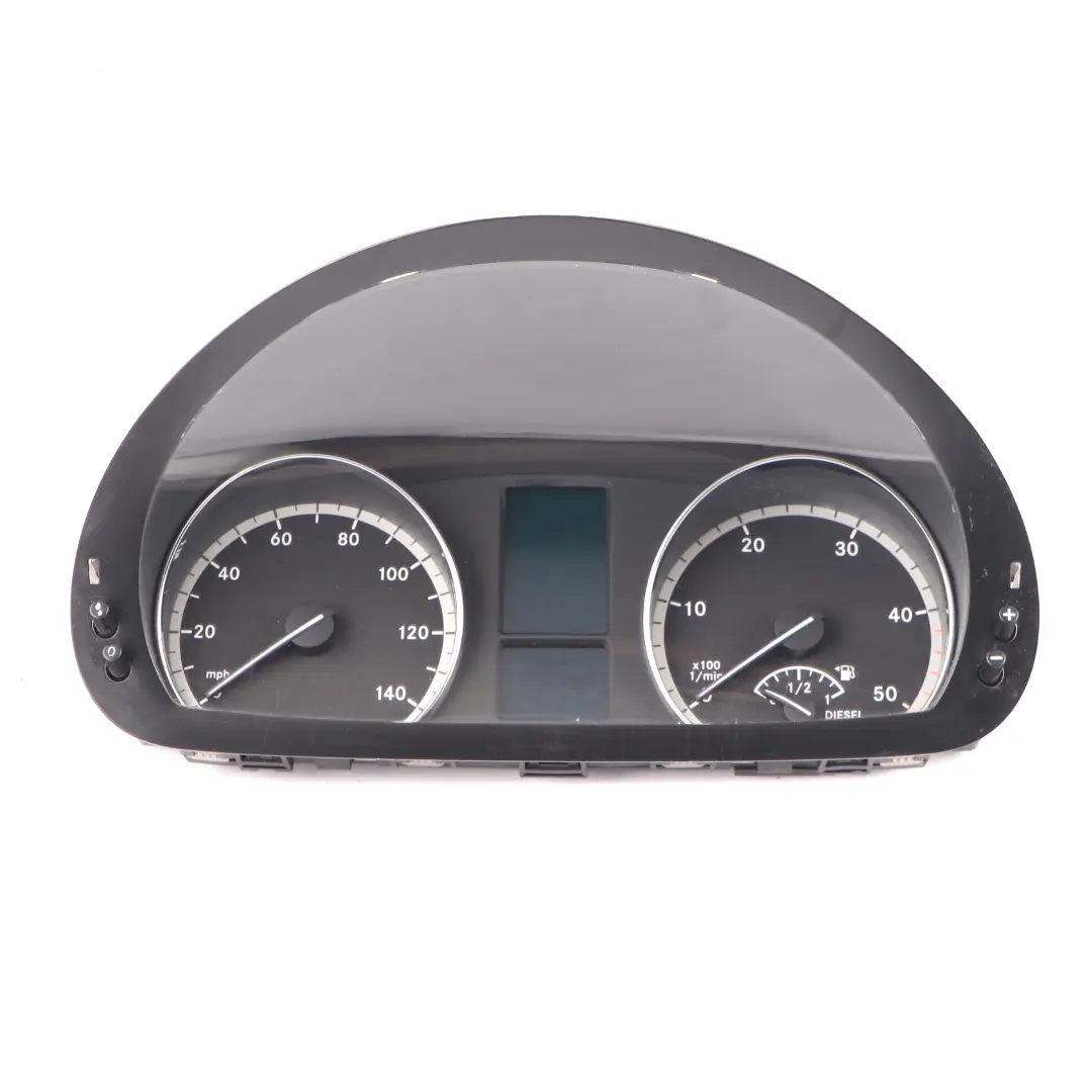 Instrument Cluster Mercedes Vito W639 Diesel Speedometer MPH RPM Gauges Manual