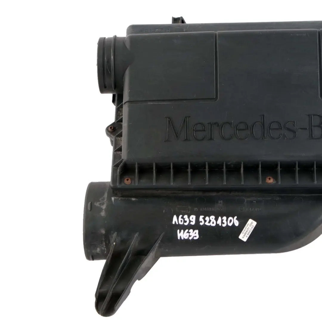 Silenciador de admisión Mercedes Vito W639 Tapa filtro aire Diesel A6395281306