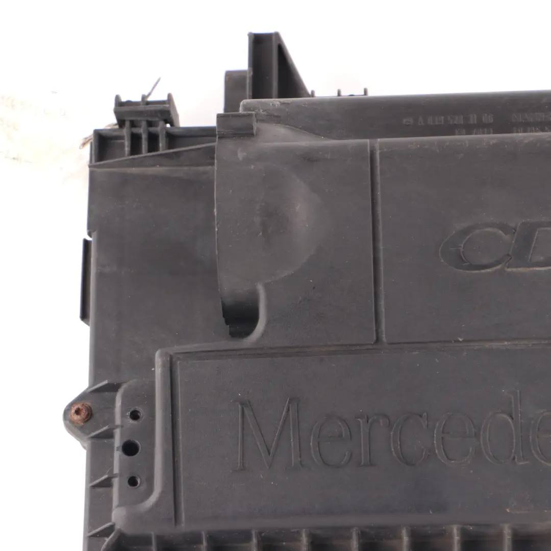 Silenciador de admisión Mercedes W639 Tapa del filtro de aire Diesel A6395283106